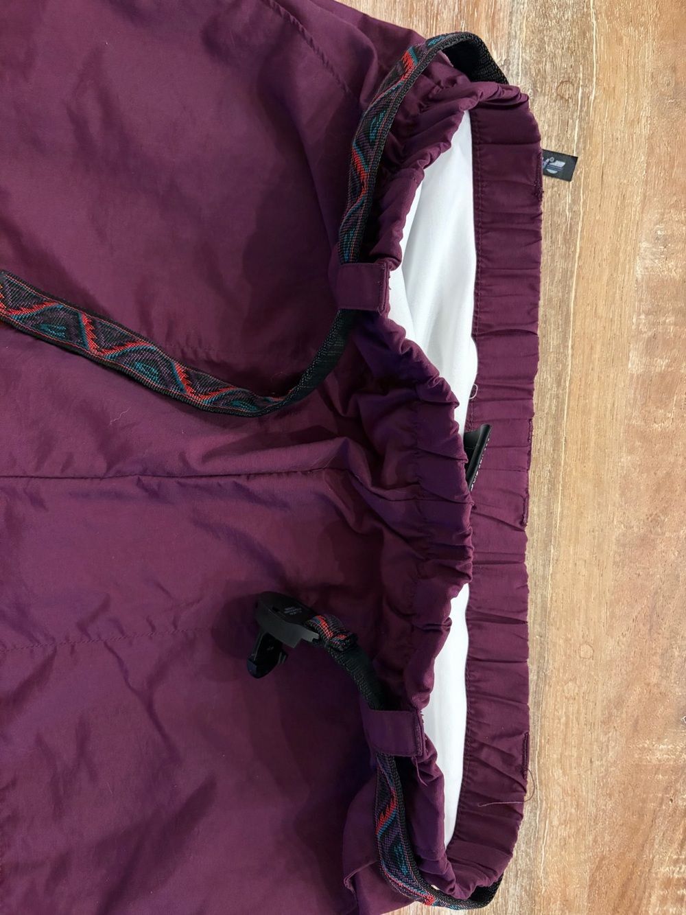 Performance Cycling Wear Bike Shorts Large Purple Padded Chamois Shell Y2K - Picture 10 of 16